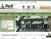 Tablet Screenshot of parkimobiliaria.com.br